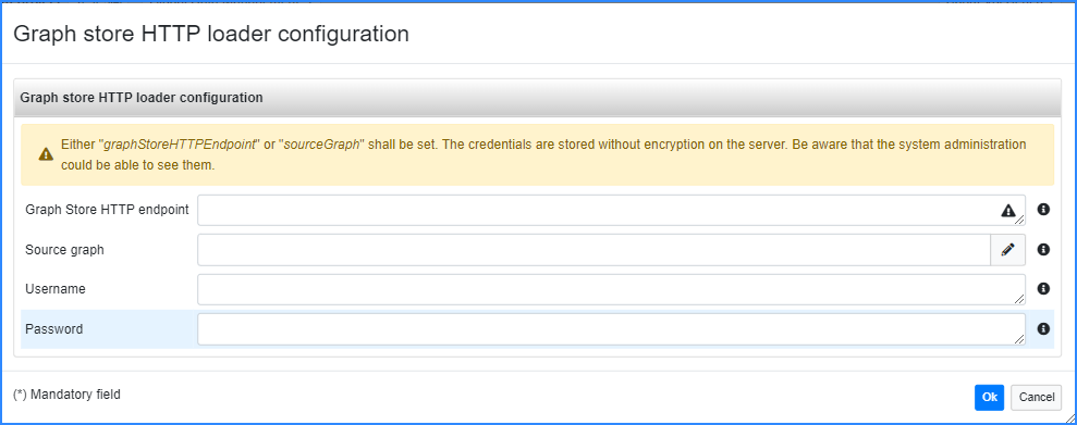 Graph Store HTTP Loader Configuration